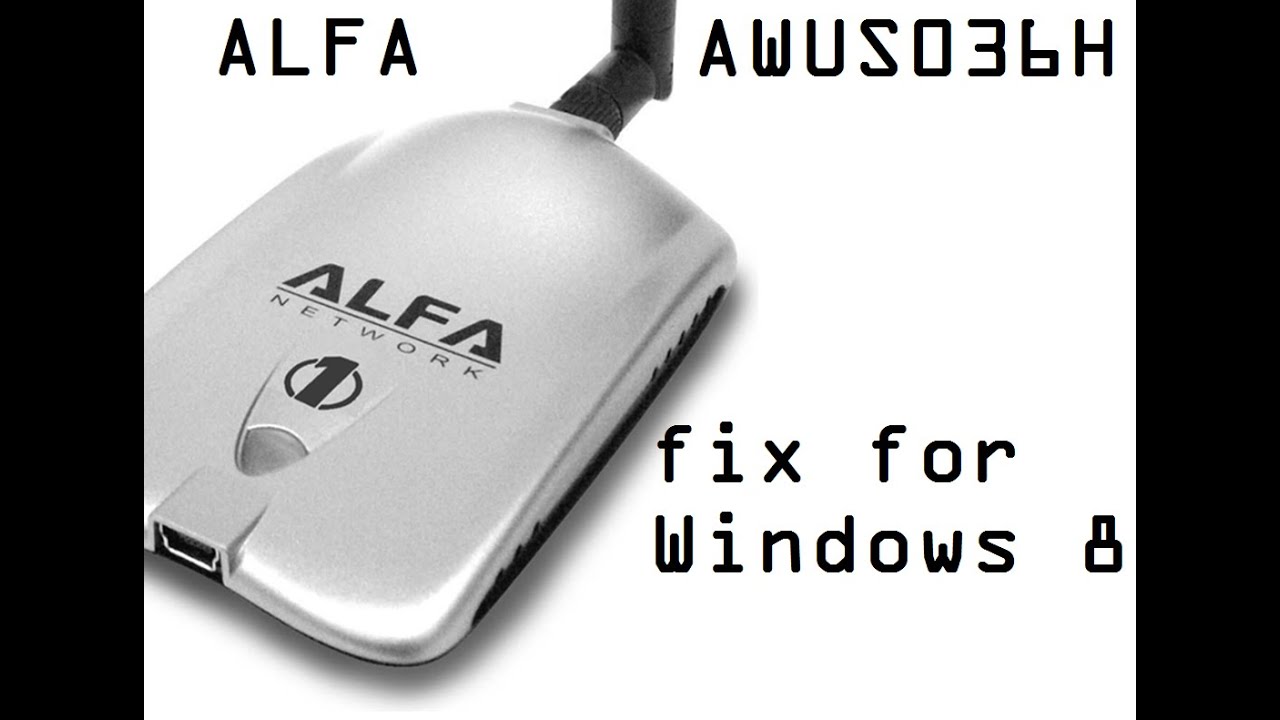 alfa network awus036h driver mac free download